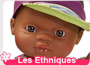 Les poupées et bébés ethniques